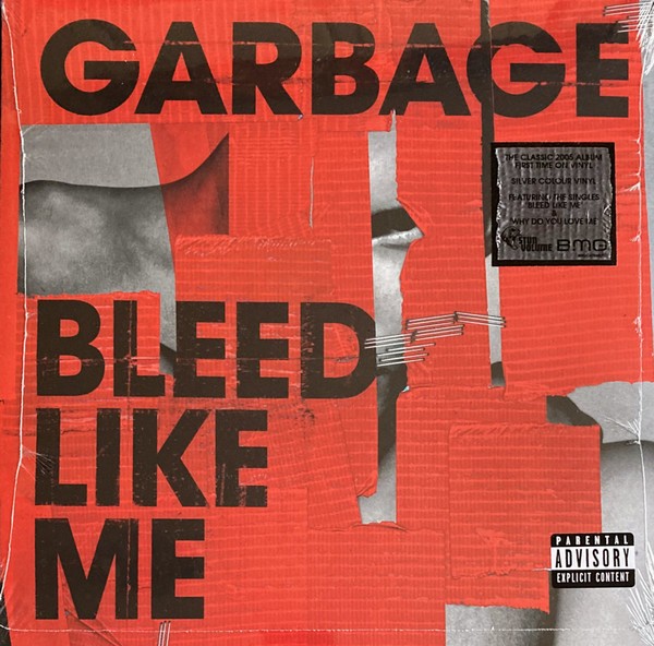 Garbage - Bleed Like Me (Silver Vinyl LP 2024, Reissue, Remastered BMGCAT880)