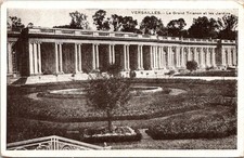 Versailles France Le Grand Trianon And Gardens Architectural Vintage Postcard