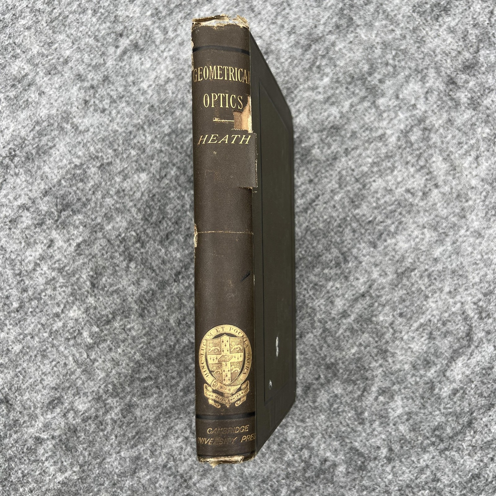 Vintage 1887 Treatise on Geometrical Optics R.S. Heath Hardcover Cambridge