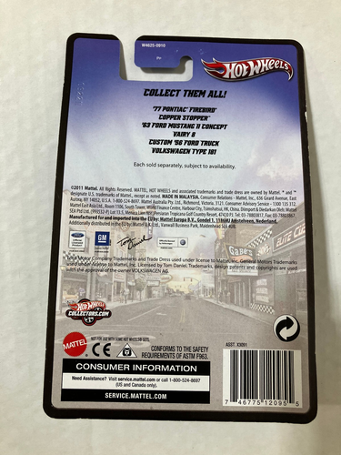 Hot Wheels Premium Boulevard Big Hits '77 Pontiac Firebird noir vrais pilotes - Photo 5/5