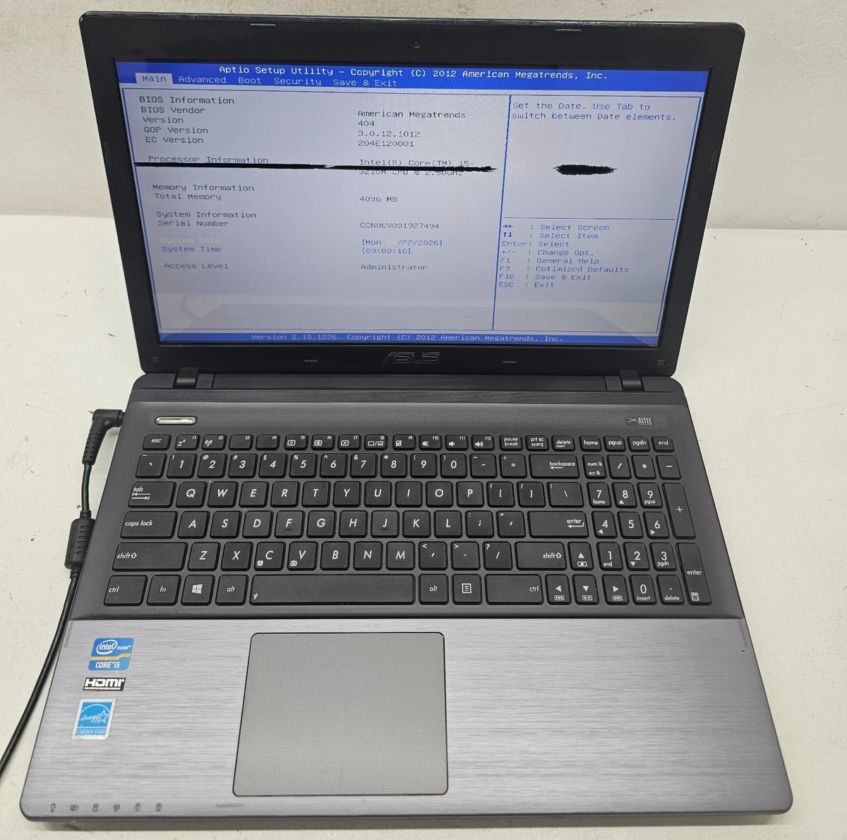 ASUS K55V 15.6インチ　アスース asus k55 products for sale | eBay
