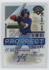 2024 Panini Prospect Edition Holo Signatures Ty Southisene #140 Auto 0u66