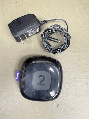Roku 2 Media Streamer 2720X Black w/Power Supply - No Remote