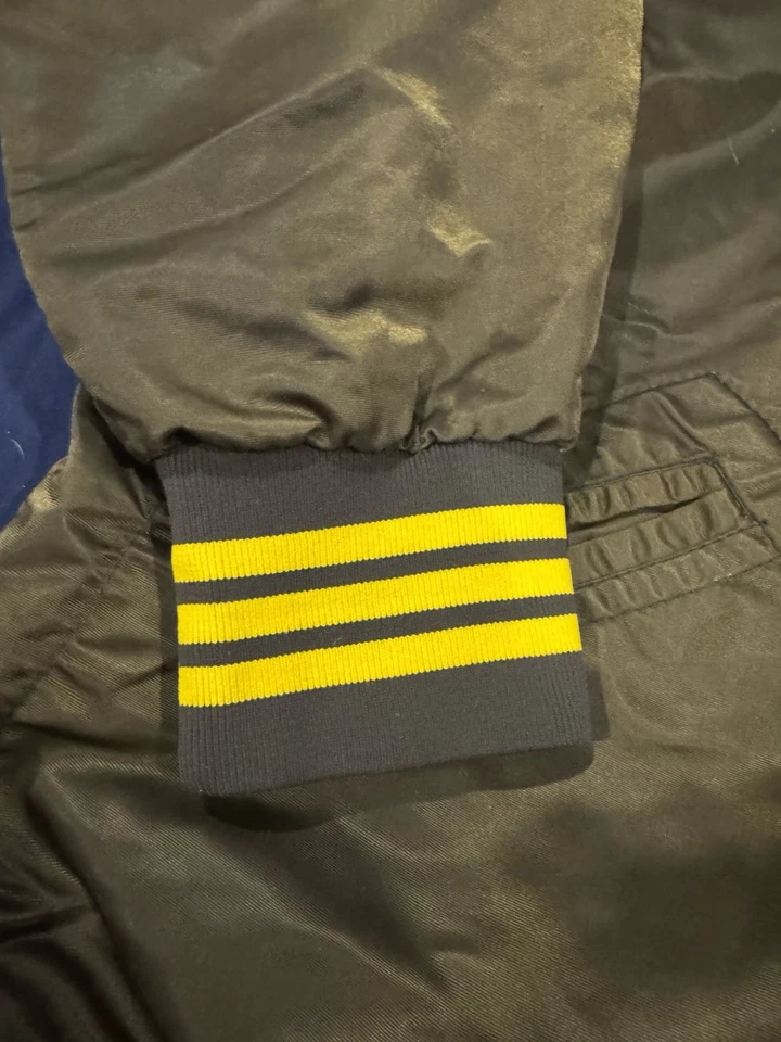 VINTAGE RARE San Diego Padres 70’s Wilson Satin Bomber Jacket 2XL 48 EXLT COND! - Image 3 of 4