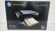 HP Deskjet F2430 All-In-One Inkjet Printer BRAND NEW SEALED BOX 