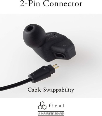 final A3000 In-Ear Monitor IEM f-Core DU Wide Soundstage 2-Pin abnehmbares Kabel