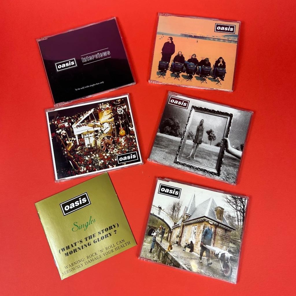 Oasis Benson & Hedges Cigarette What's The Story CD Singles Box