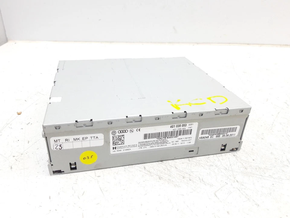 Unità Radio Stereo AUDI A4 2011 4G1035053 *HA BISOGNO DEL CODICE - Immagine 3 di 3