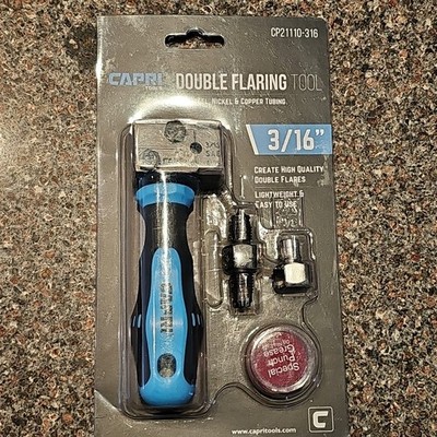 Capri Tools 3/16 in. Double Flaring Tool CP21110-316 *NEW* Tubing Work