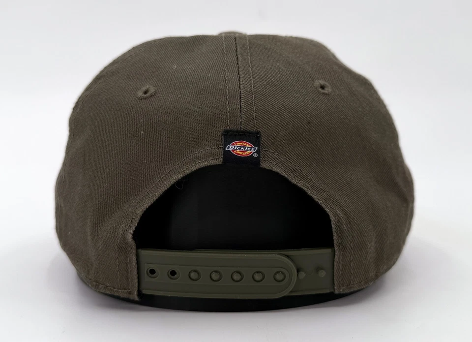 Gorra Dickies Snap Back para hombre talla única parche verde ropa de calle ajustable Foto 2 de 4
