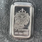 5 gram Silver Bar - Scottsdale Mint 5 g Silver Bullion Bar Factory Sealed