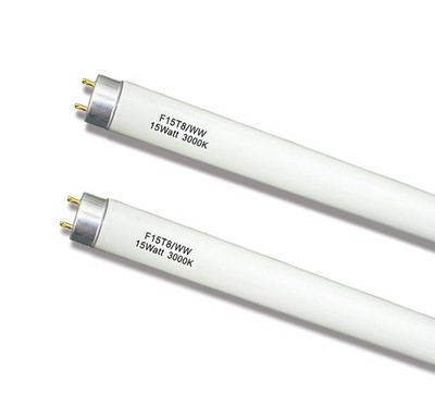 (18Inch) F15T8/WW Fluorescent Bulb 15Watt Soft White F15W-T8-KB Replacement Ligh