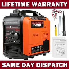 3500W Portable Inverter Generator Petrol Silent 215CC OHV 4 Stroke 230V 13A 50Hz