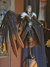 Square Enix Static Arts Sephiroth Statue FFVII Rebirth (Original Box Included) image