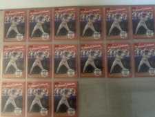 1990 Donruss Howard Johnson All-Star New York Mets #654 Errors Lot Of (15)