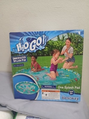 Bestway H2O Go Underwater Splash Pad 65in Ages 2+ Nib 