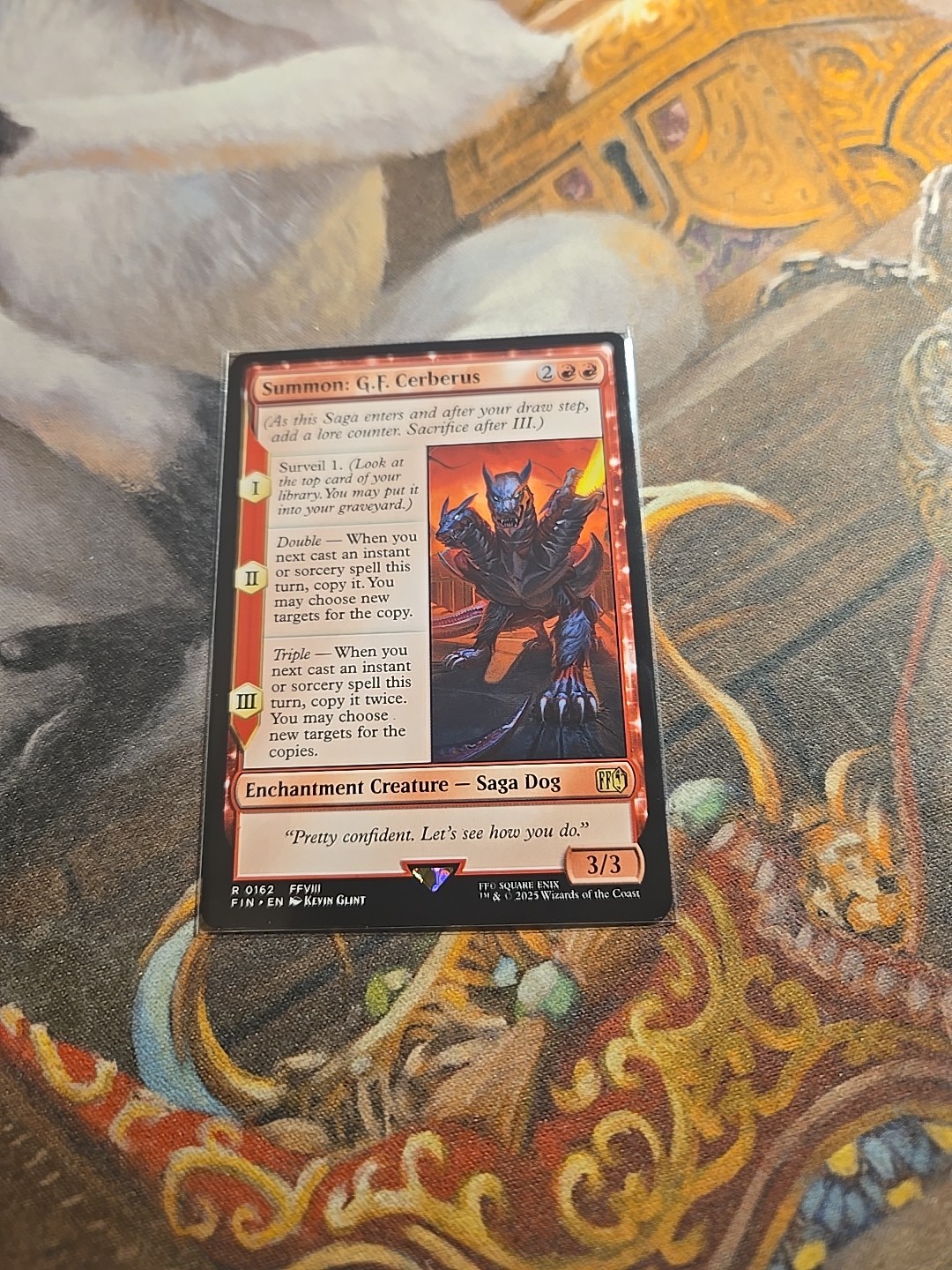 Summon: G.F. Cerberus MTG Final Fantasy - NM -