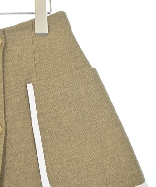 FENDI Mini Skirts Khaki 42(Approx. M) 2200621189025 thumbnail 4