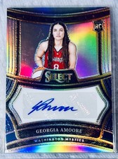 2025 WNBA Select Silver🥈 Signature - GEORGIA AMOORE #SG-GA 🏀 AUTO Rookie