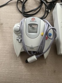 Sega Dreamcast HKT-3020 Console With OEM Controller, Cables TESTED 