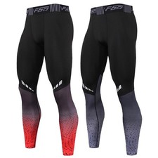 Mens Compression Pants Quick Dry Fit Sportswear Running Tights Men
