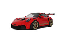1/12 Porsche 911 992 GT3 RS 2022 Red Resin Model Car by GT Spirit GT939