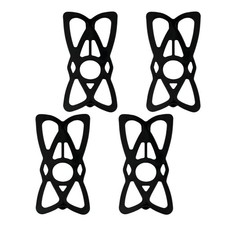 4PCS Motorcycle Phone Mount Tether, Non-Slip Silicone Motorbike Cellphone Mou...