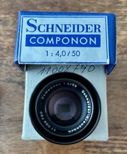 Schneider Componon 50mm f4 enlarger lens