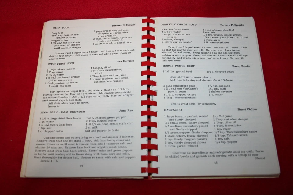 Vintage MONTGOMERY BELL ACADEMY Nashville Tennessee COOKBOOK 1983 Recipes Food - Image 3 of 4