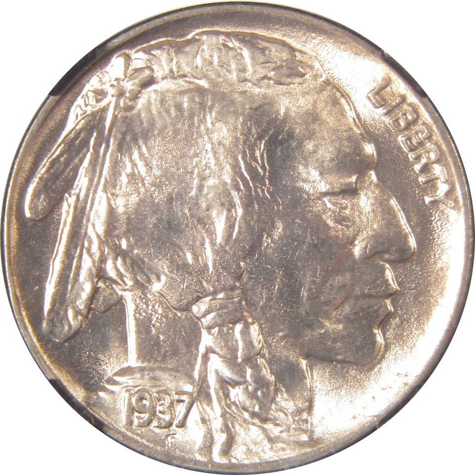 1937 D Buffalo Nickel MS 66 NGC 5c Original Bag Fragment SKU:I17413 - Image 3 of 4