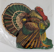 Die Cut Tom Turkey Cut Out Thanksgiving Cardb...