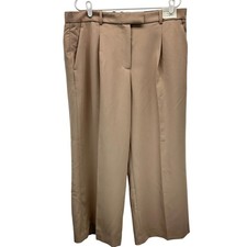 NWT Abercrombie  Fitch Wide Leg Pants Trousers Tan 33S or 16S