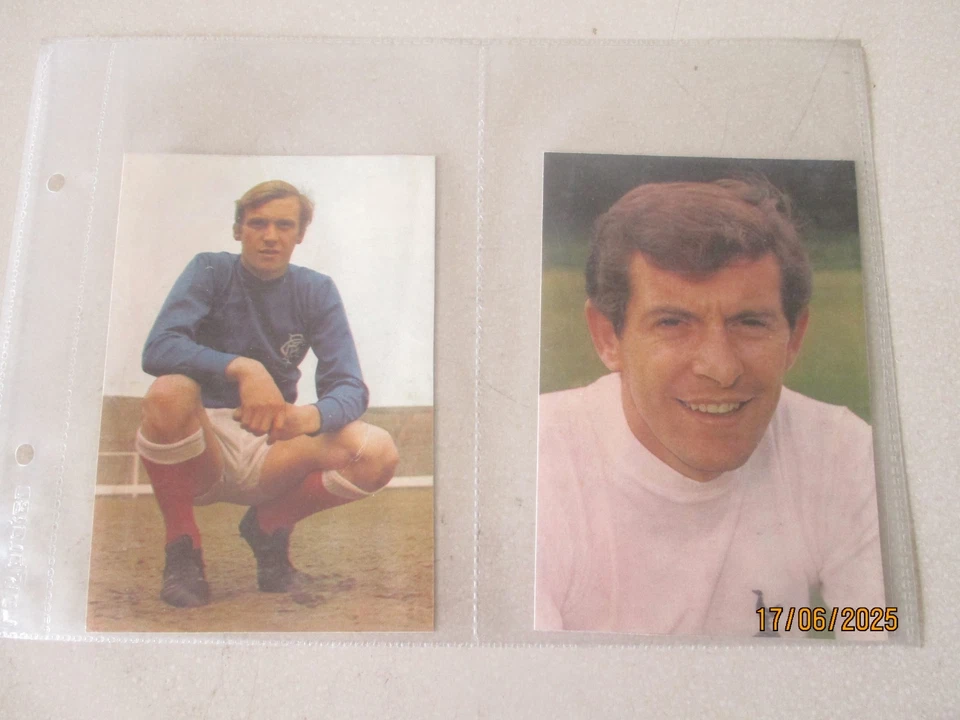 DC Thompson The Great stars of Football 1970 Full Set of 16 Cards in sleeves - Image 2 of 4