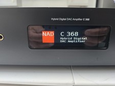 NAD C368 Integrated Amplifier With MDC slots. 8 Years Old. Vgc. 1 Previous Owner