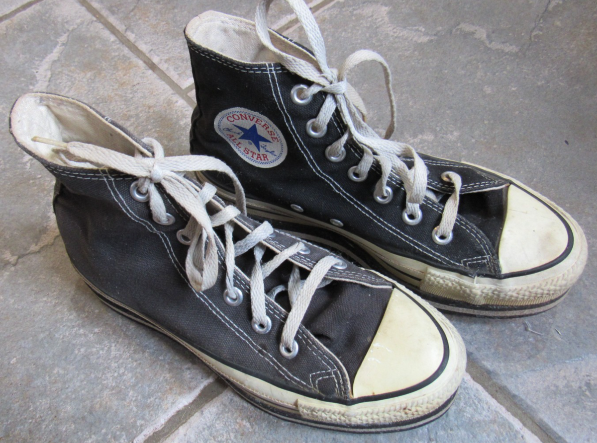 VTG USA made 1990s Converse Chuck Taylor All Star Platform High