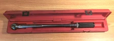 Napa K-D Tools 1/2" Drive Micrometer  2952 Torque Wrench with Case