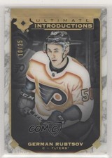 2019-20 Ultimate Collection Introductions Onyx Black 10/25 German Rubtsov 01ks