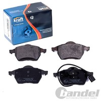 Kraft BREMSBELÄGE-SATZ Vorderachse Passend FüR Ford Galaxy Seat Alhambra VW