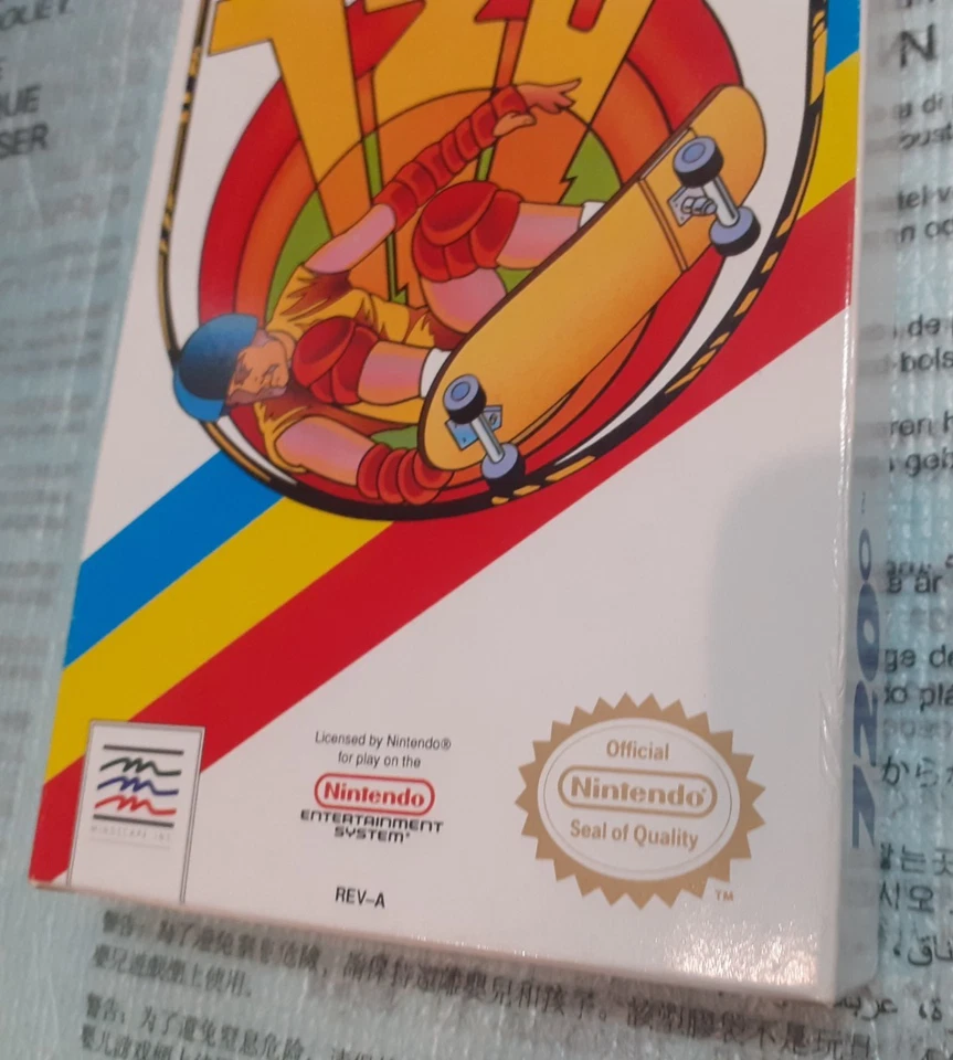 720 Gradi - Nintendo Nes Ntsc/Usa Completo Come Nuovo Originale 100% - Immagine 3 di 4
