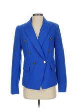 House Of Harlow 1960 Baby Blue Blazer Size Medium Button Down Jacket NWOT