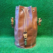 VINTAGE EDIN COLLINS BY TEXAS 1940's EQUESTRIAN FEED BAG RARE 