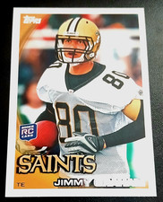 2010 TOPPS ROOKIE #265 - JIMMY GRAHAM - NEW ORLEANS SAINTS CARD. rookie card picture