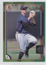 2015 Bowman Draft Green 11/99 Braxton Davidson #186 9t3