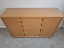 Hardwood Bedroom Cabinet Beech