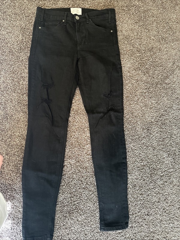 Anthropologie McGuire Women’s Black  Skinny Jeans Size 27 Style 18E
