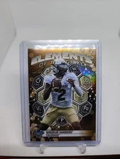 2023 Bowman U Best Shedeur Sanders Elements of the Game Gold Refractor /50