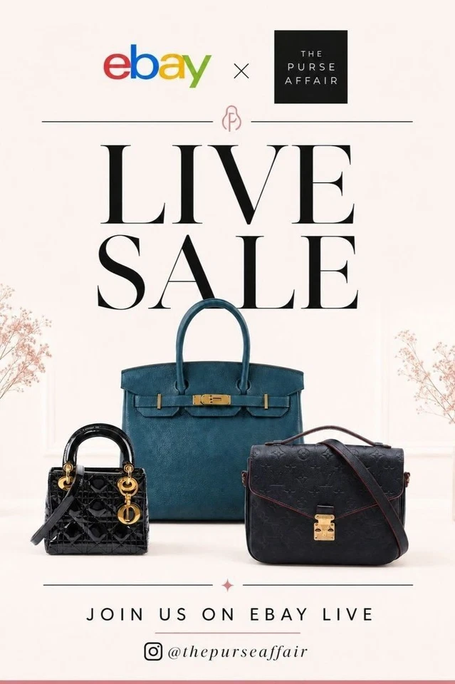 04.06.26 The Purse Affair $1 Starts on Luxury Bags & Accessories