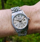 Vintage Rolex Datejust 16030 36mm 1982 Rare 'Doorstop Dial' & Jubilee Bracelet