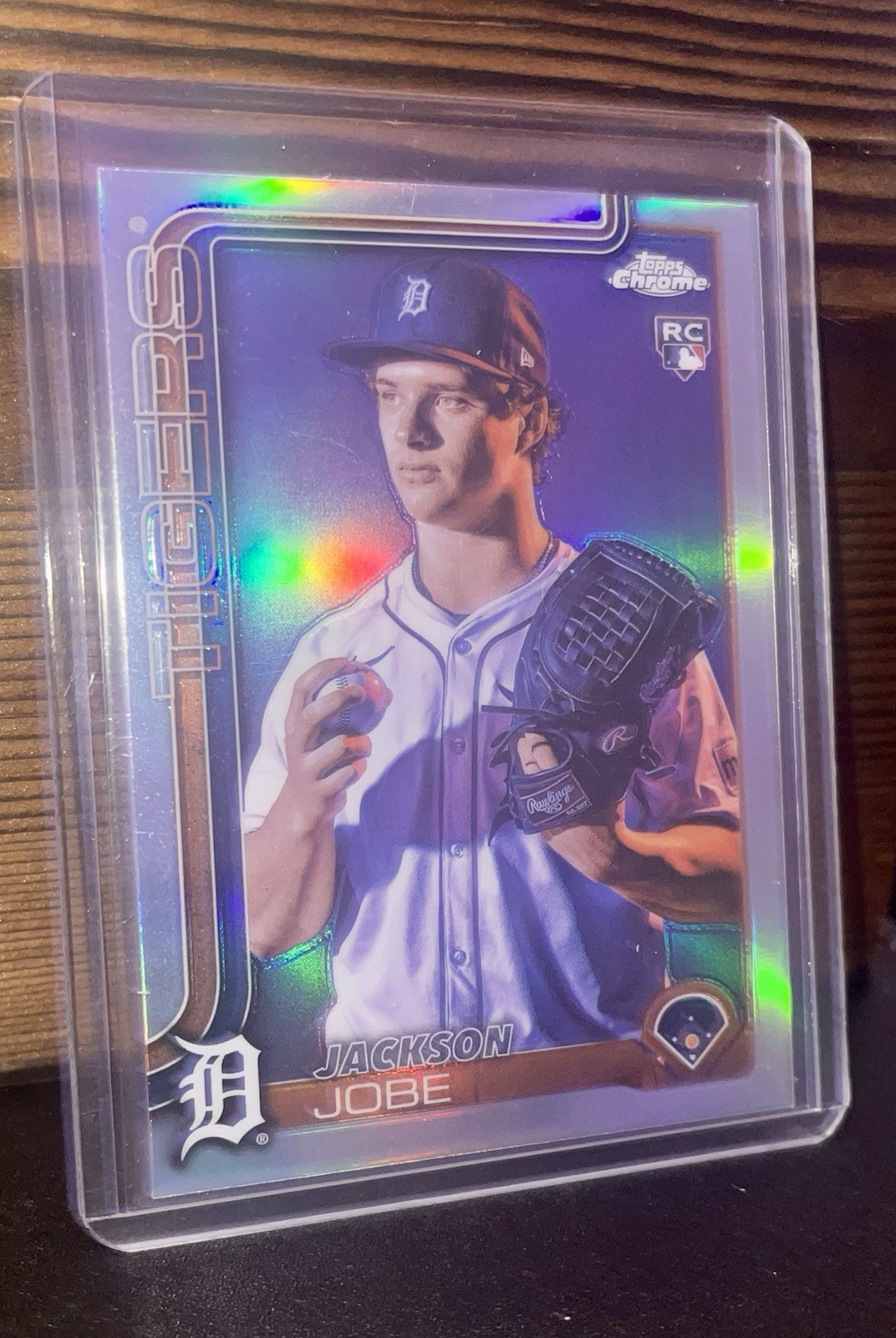2025 Topps Chrome - Image Variation Jackson Jobe #249 (RC) Tigers SP