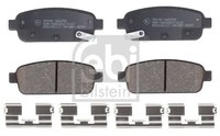Febi Bilstein Bremsbelagsatz, Scheibenbremse 16894 FüR Opel Chevrolet Vauxhall